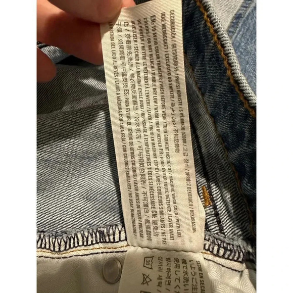 Abercrombie & Fitch Midi Denim Skirt - Picture 4 of 5